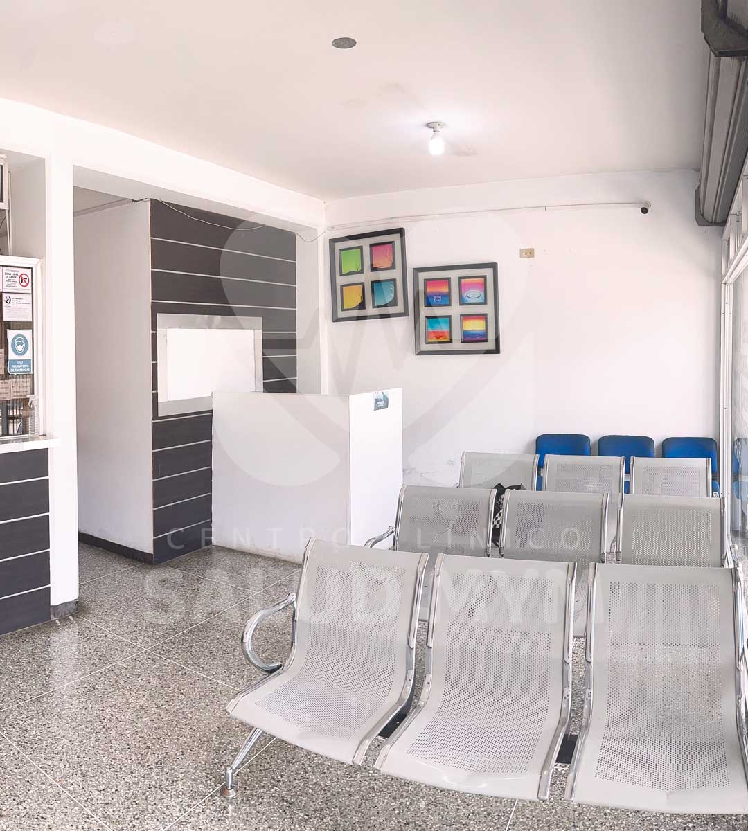 centro clinico salud mym sala de espera